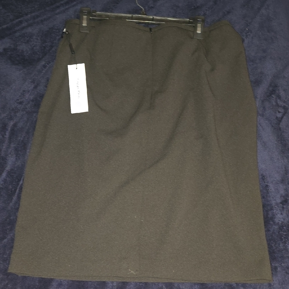 Calvin Klein Black Pencil Dress Skirt NWT Size 16